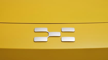 a close up of a logo