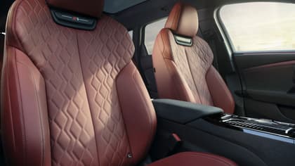 l'intérieur d'une voiture