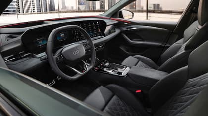 l'intérieur d'une voiture