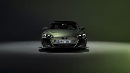 a car in a dark room