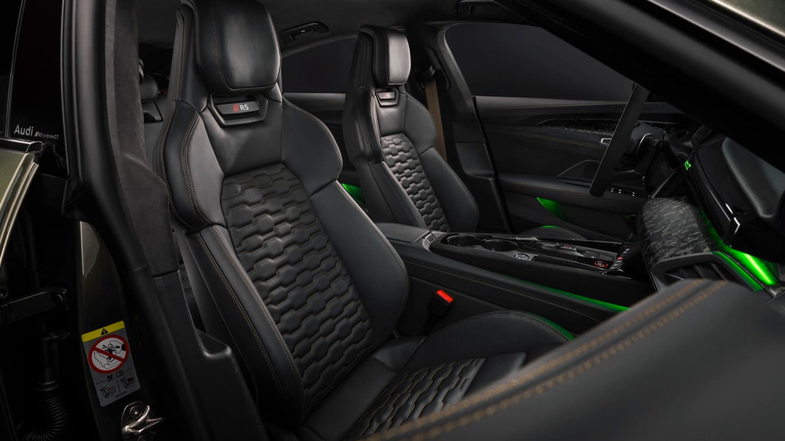 the inside of a car