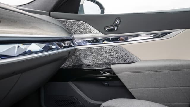 the inside of a car