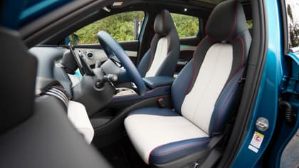 l'intérieur d'une voiture