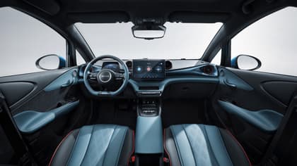 l'intérieur d'une voiture