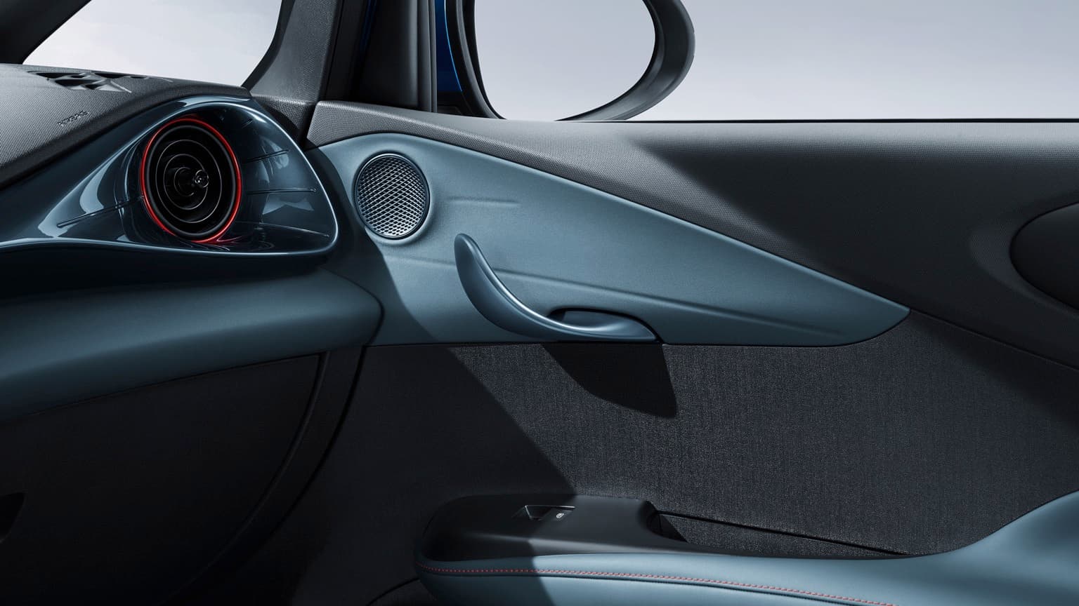 l'intérieur d'une voiture