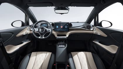 l'intérieur d'une voiture