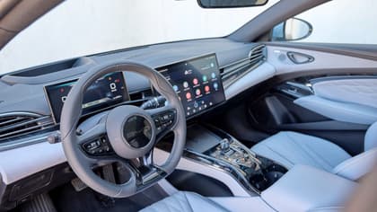 l'intérieur d'une voiture