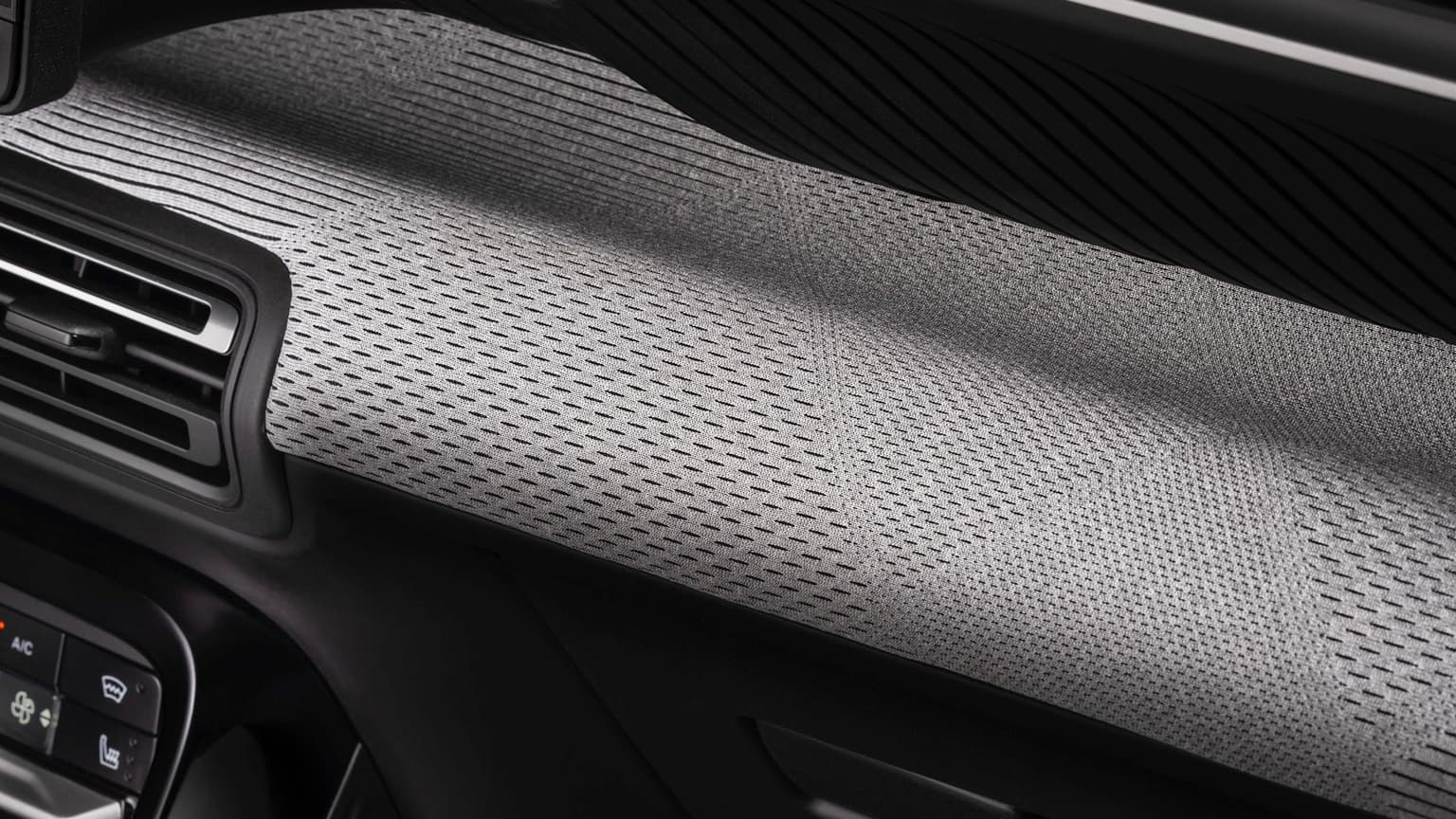 a close up of a seat