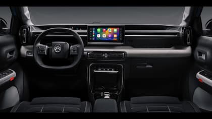 l'intérieur d'une voiture