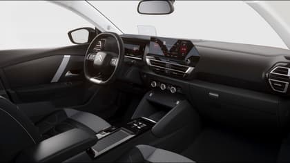 l'intérieur d'une voiture