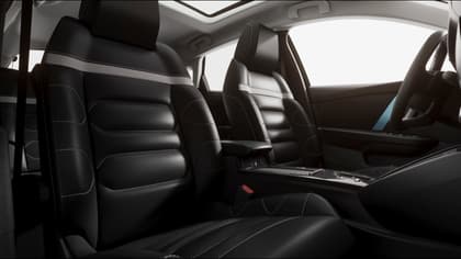 l'intérieur d'une voiture