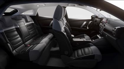 l'intérieur d'une voiture