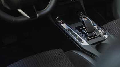 the inside of a car