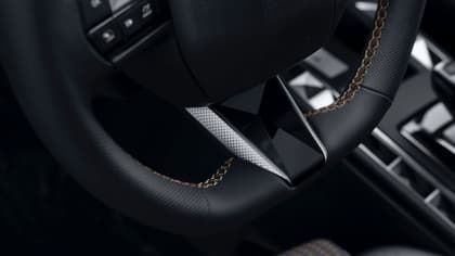the inside of a car