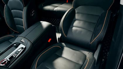l'intérieur d'une voiture