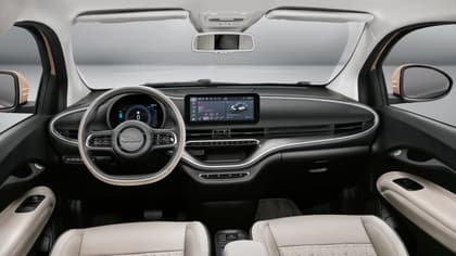 the interior of a car
