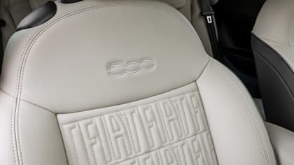 the seat of a car
