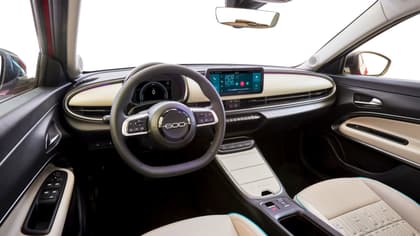 l'intérieur d'une voiture