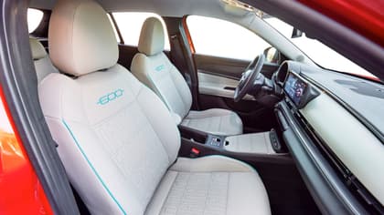 l'intérieur d'une voiture