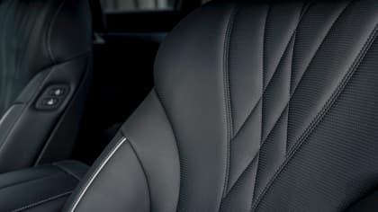 l'intérieur d'une voiture