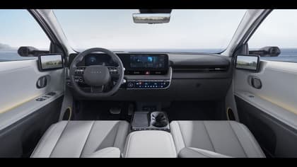 l'intérieur d'une voiture