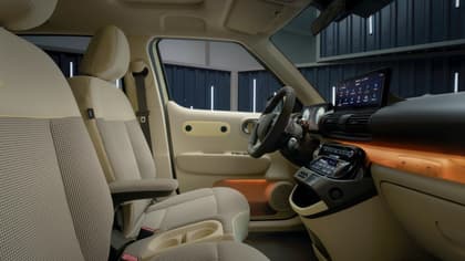 l'intérieur d'une voiture