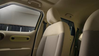 l'intérieur d'une voiture
