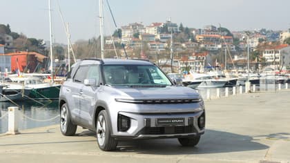 a car parked on a dock