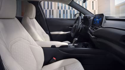 l'intérieur d'une voiture