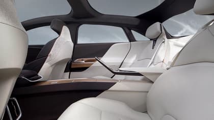 l'intérieur d'une voiture