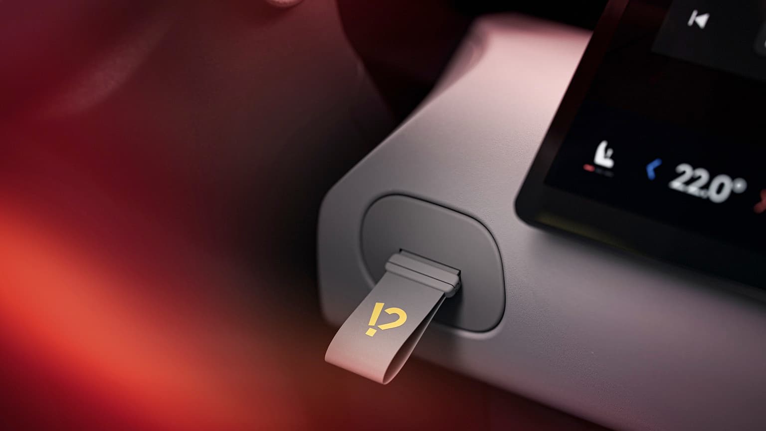a close up of a device