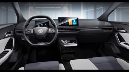 the interior of a car