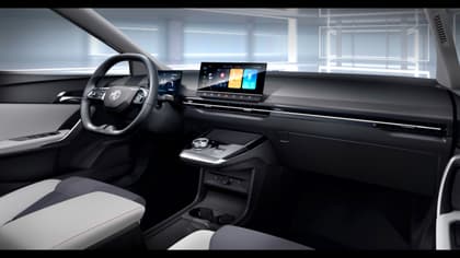 the interior of a car