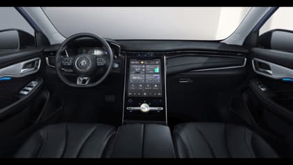 the interior of a car