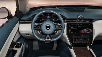 l'intérieur d'une voiture