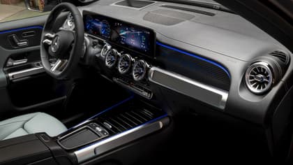 l'intérieur d'une voiture