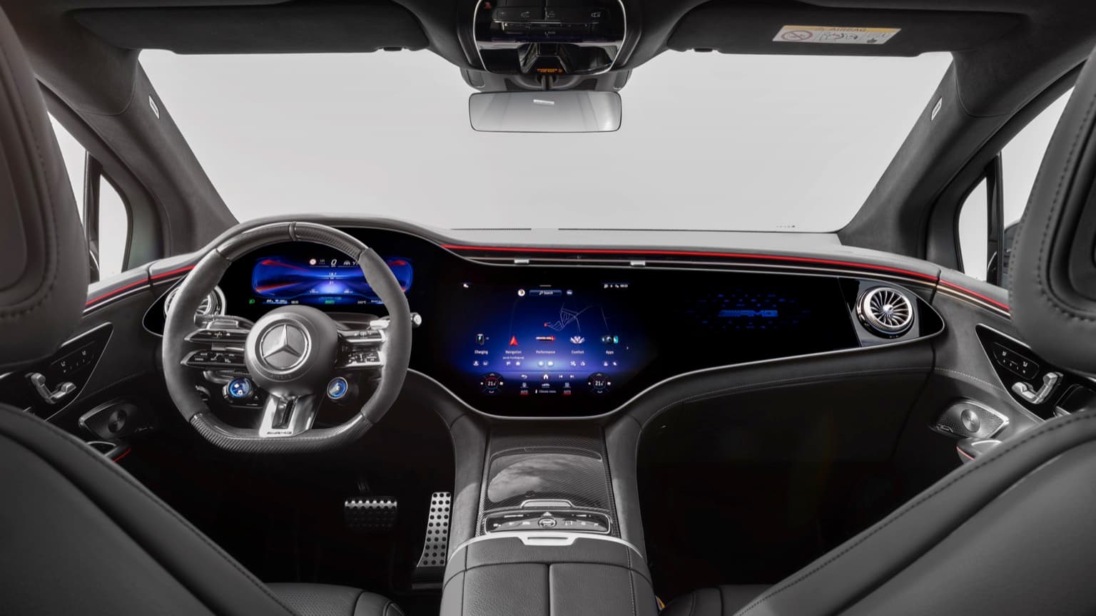 l'intérieur d'une voiture