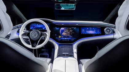 l'intérieur d'une voiture