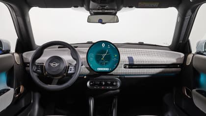 the interior of a car