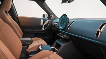 the interior of a car