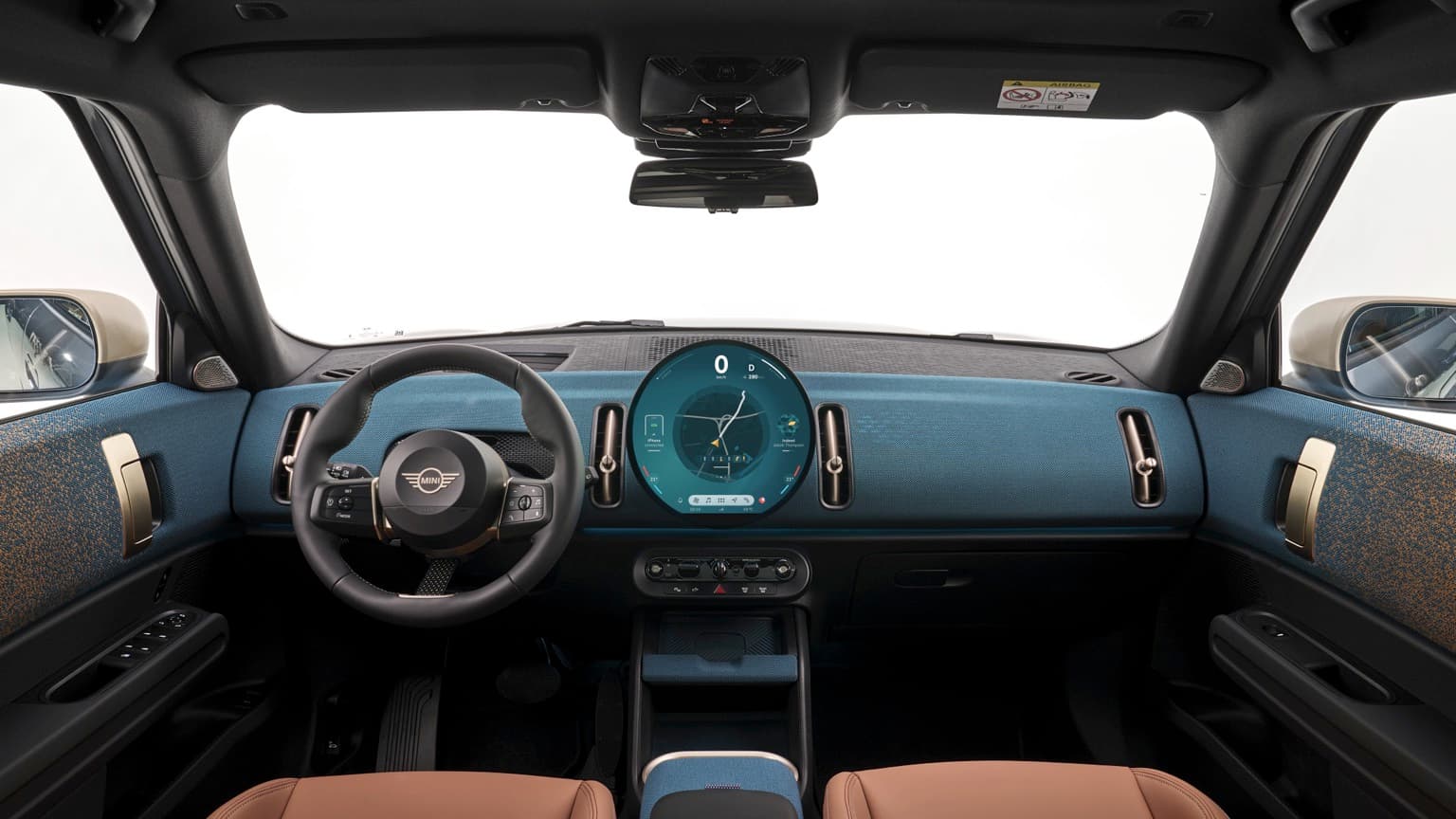 l'intérieur d'une voiture