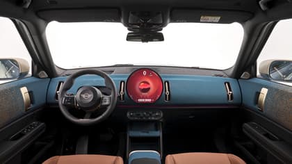 the interior of a car