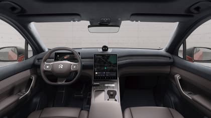l'intérieur d'une voiture