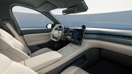 l'intérieur d'une voiture