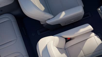 l'intérieur d'une voiture
