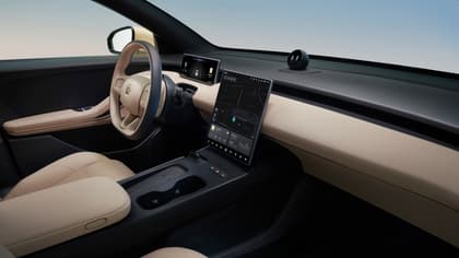l'intérieur d'une voiture