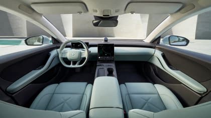 l'intérieur d'une voiture