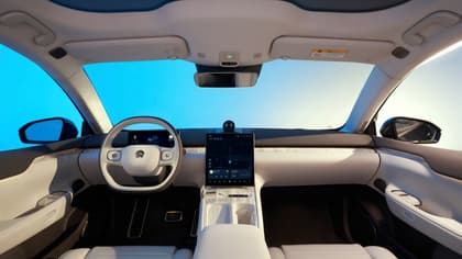 l'intérieur d'une voiture