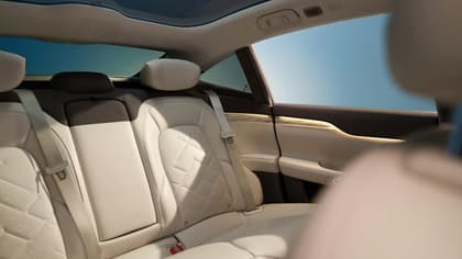 l'intérieur d'une voiture