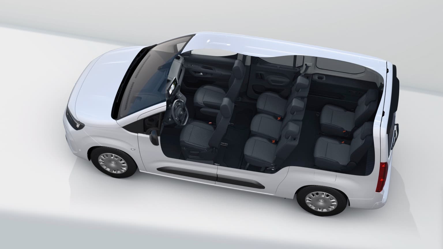 une voiture avec l'intérieur de la voiture